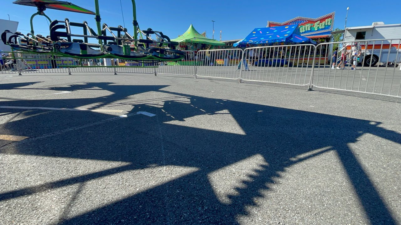 Hangglider on ride pov at The Outlet Collection Funtastic Carnival Auburn WA