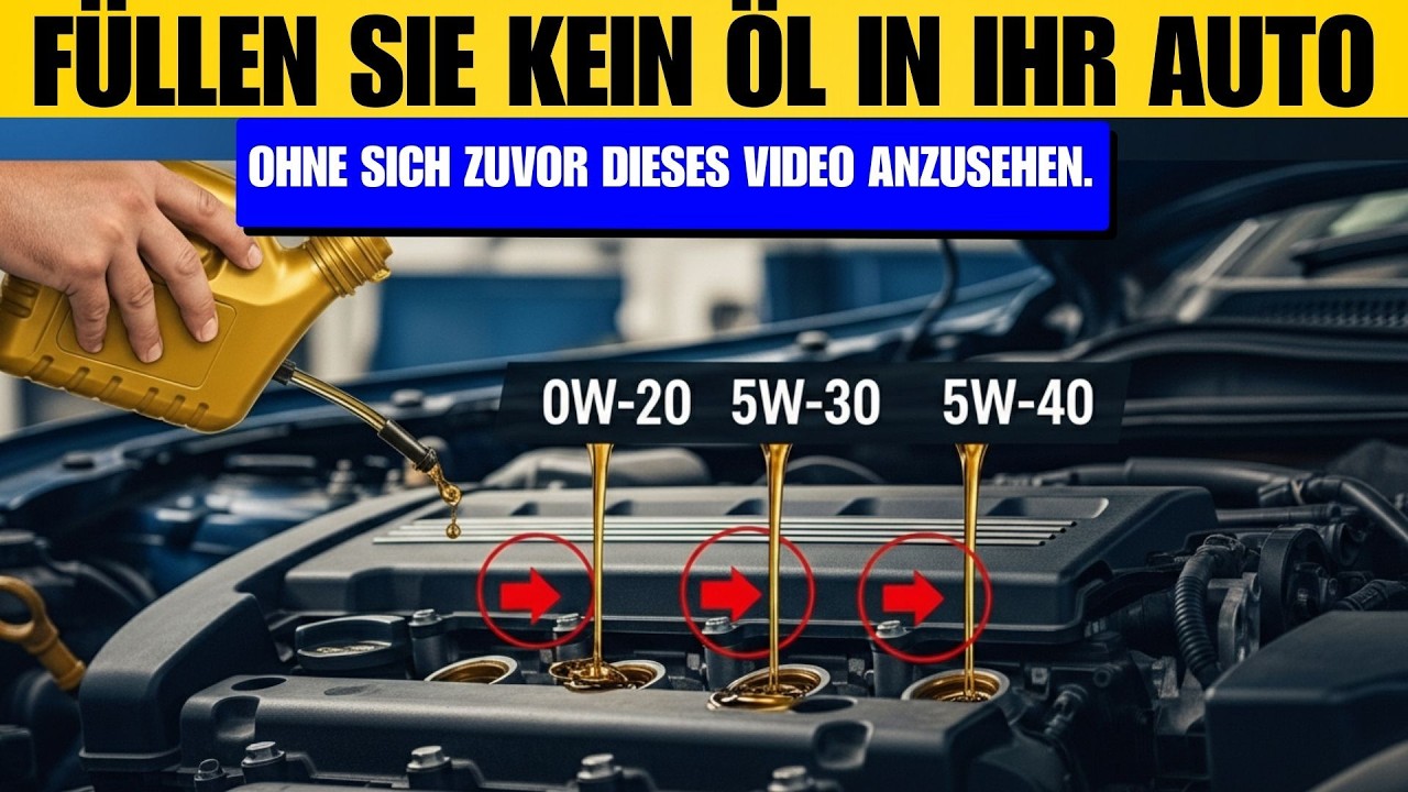 Wir haben 0W-20, 5W-30 und 5W-40 im MOTOR getestet – ein klarer Sieger!
