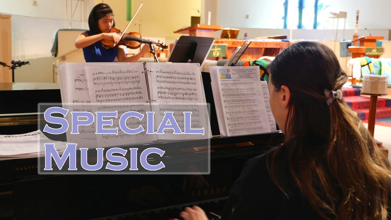 CLC Special Music | Vicky Chen, Violin -  Nancy Gilbert,  Piano Violin Concerto No.1 in G Minor