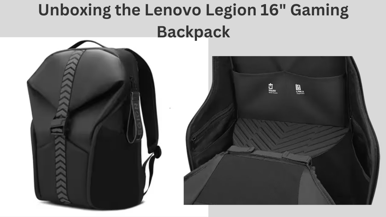 Unboxing the Lenovo Legion 16