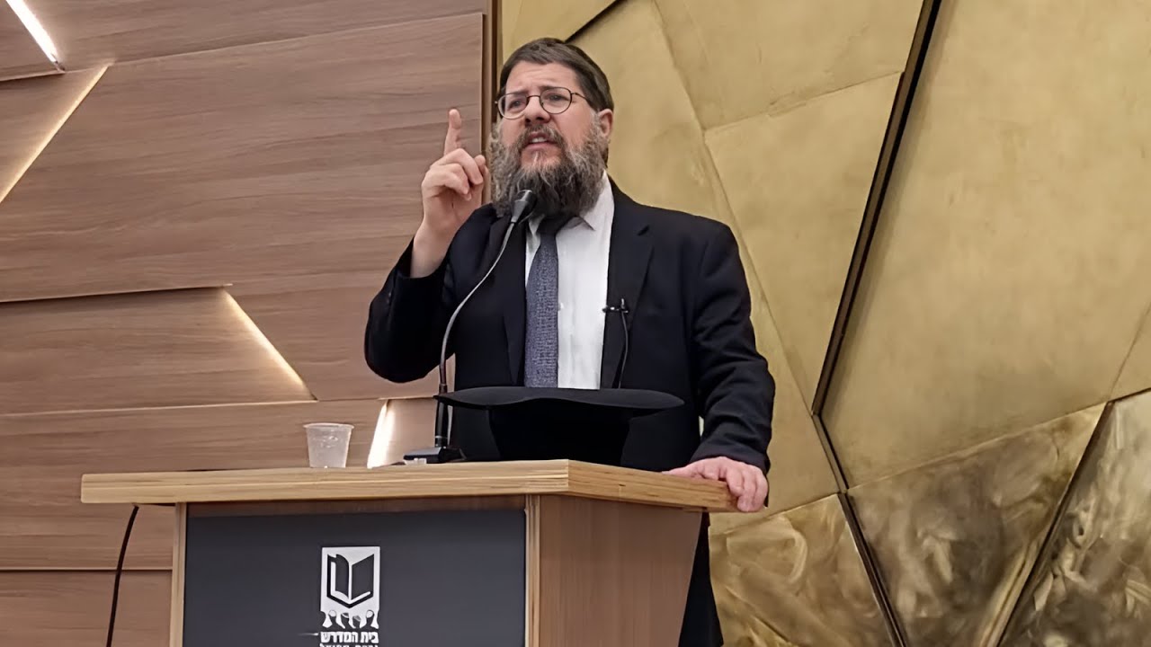זה מה שקורה לנו - כששוכחים להודות על כל רגע !! הרב שניאור אשכנזי בשיעור מטלטל על המצב