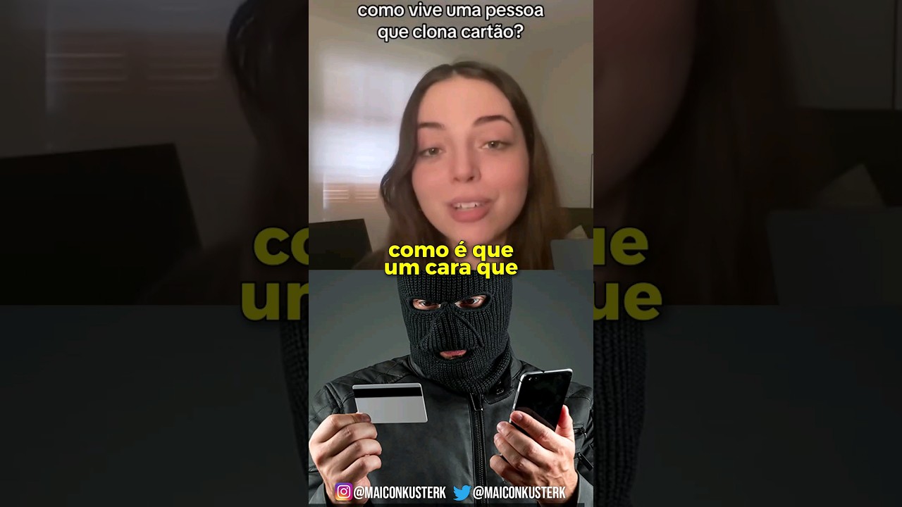assim &eacute; a vida de um clonador de cart&atilde;o