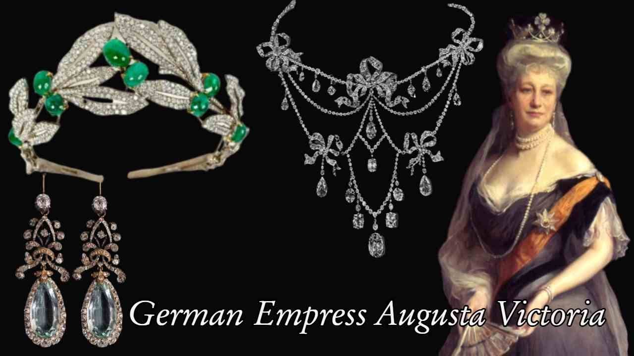 German Empress Augusta Victoria | Some of the Jewels