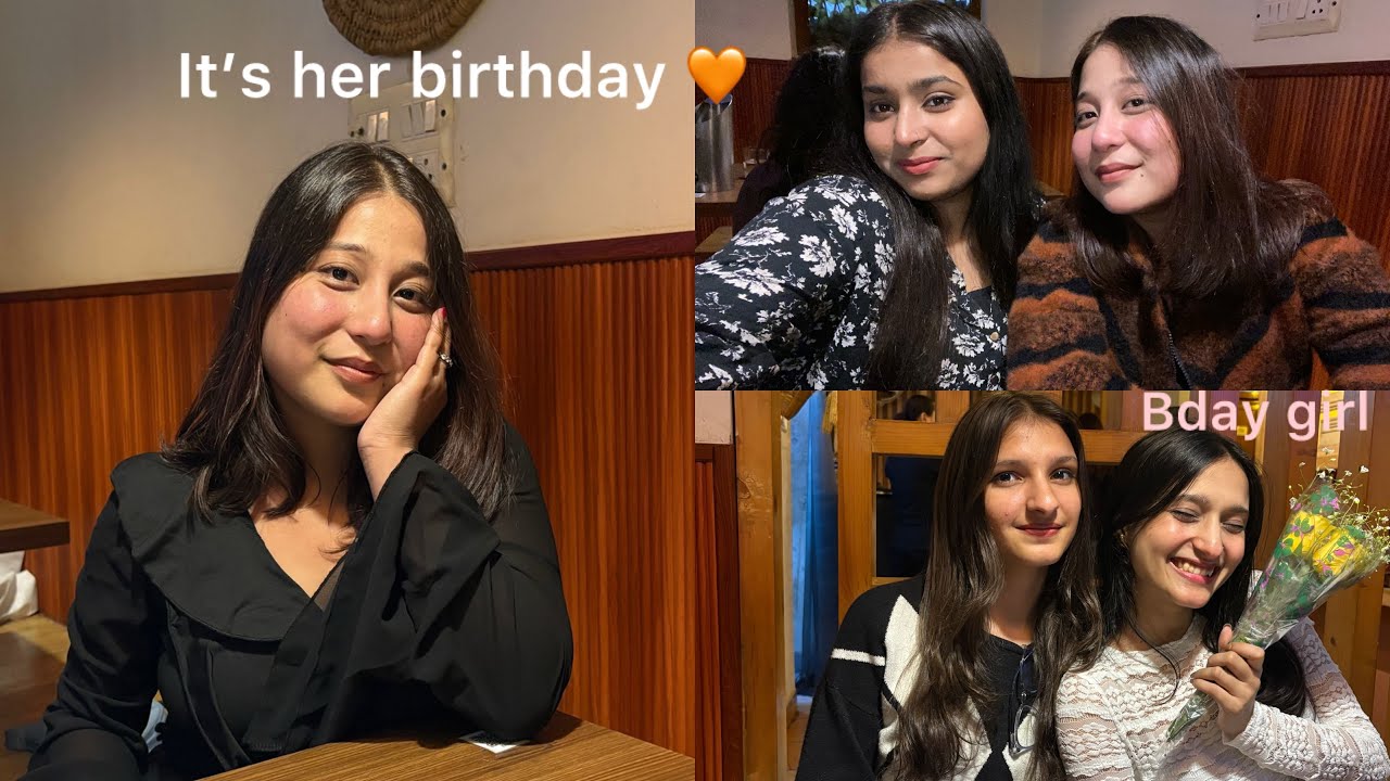 Birthday treat with my favorite human at Delhi Lah Kitchen 💖🎂