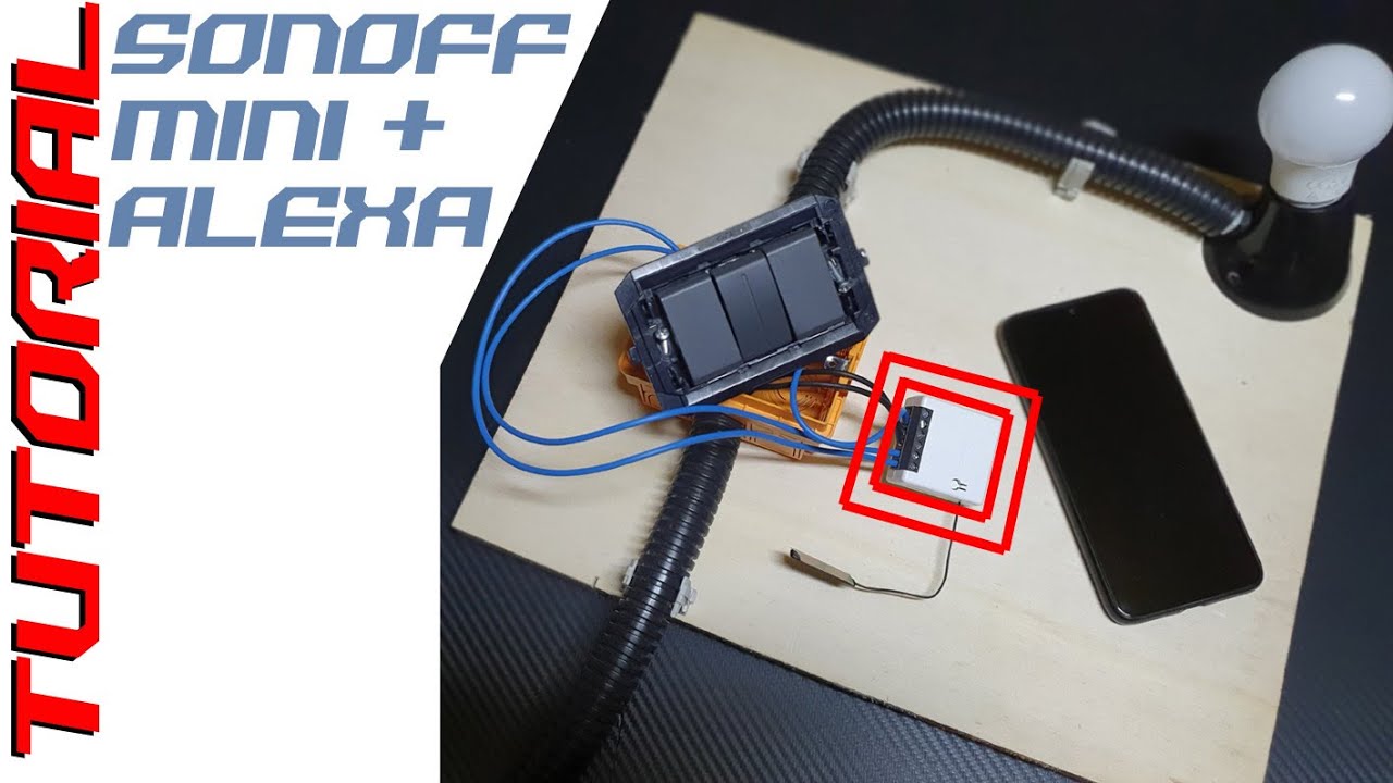 VUOI MONTARE UN SONOFF MINI? TUTORIAL installazione e configurazione SONOFF Mini con Alexa