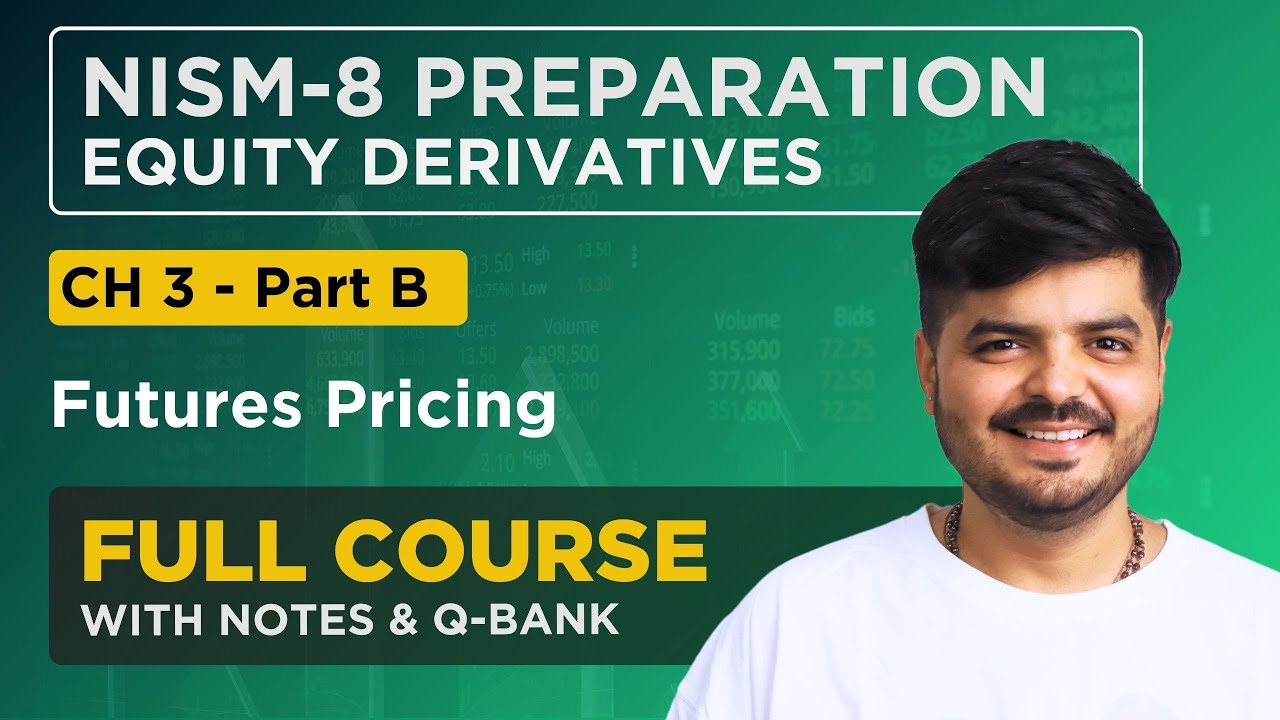 NISM - 8 Equity Derivatives Exam 2024 | FULL COURSE - Chapter 3 Part - B