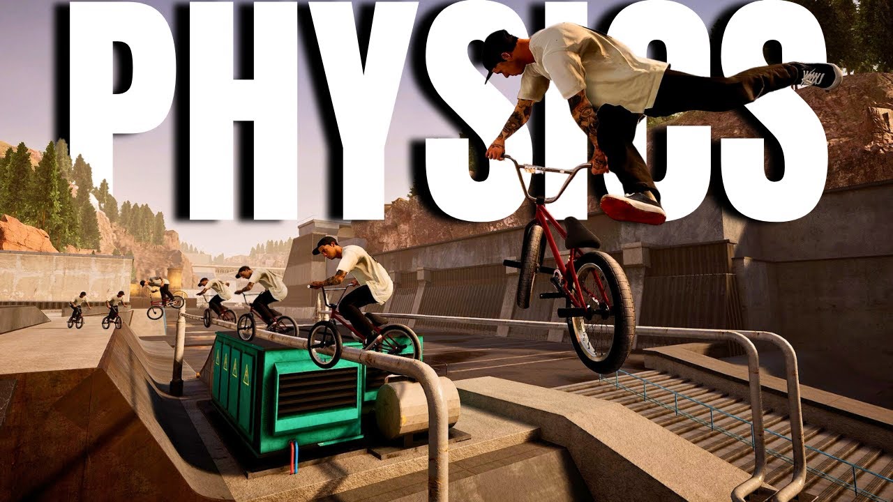 Самая сложная игра BMX с реалистичной физикой из когда-либо созданных