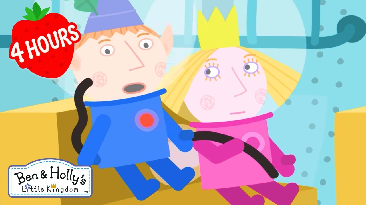 🚀 Going To Space on a Rocketship! | Ben and Holly's Little Kingdom | Cartoons For Kids