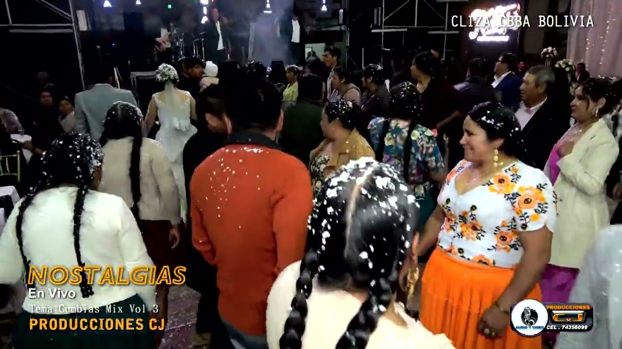 CUMBIAS MIX VOL 3   NOSTALGIAS EN VIVO 2025 CLIZA CBBA cj