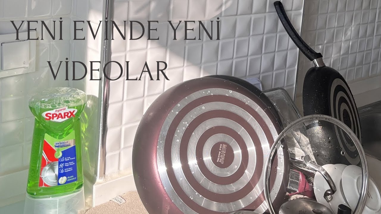 YENİ EVİMDE İLK VLOG / TEMİZLİKTE YENİ YÖNTEMLER / YOUTUBE GERİ DÖNÜŞ 