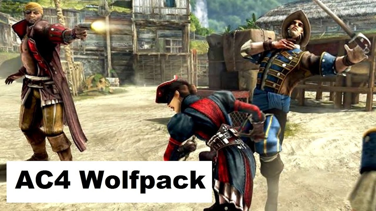 AC4 Wolfpack - First Look. Wanted, Defence, Infection. Assassin's Creed 4 Black Flag Multiplayer