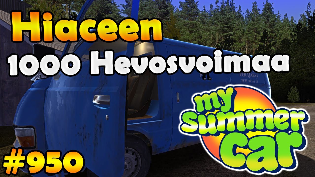 My Summer Car #950 | Hiacessa TUHAT Hevosvoimaa! (modi)