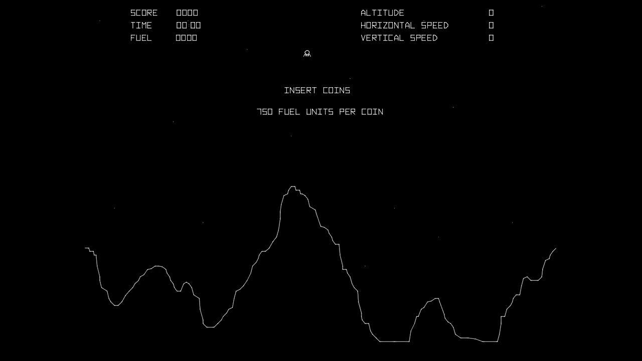 Intro - Lunar Lander (1979) by Atari
