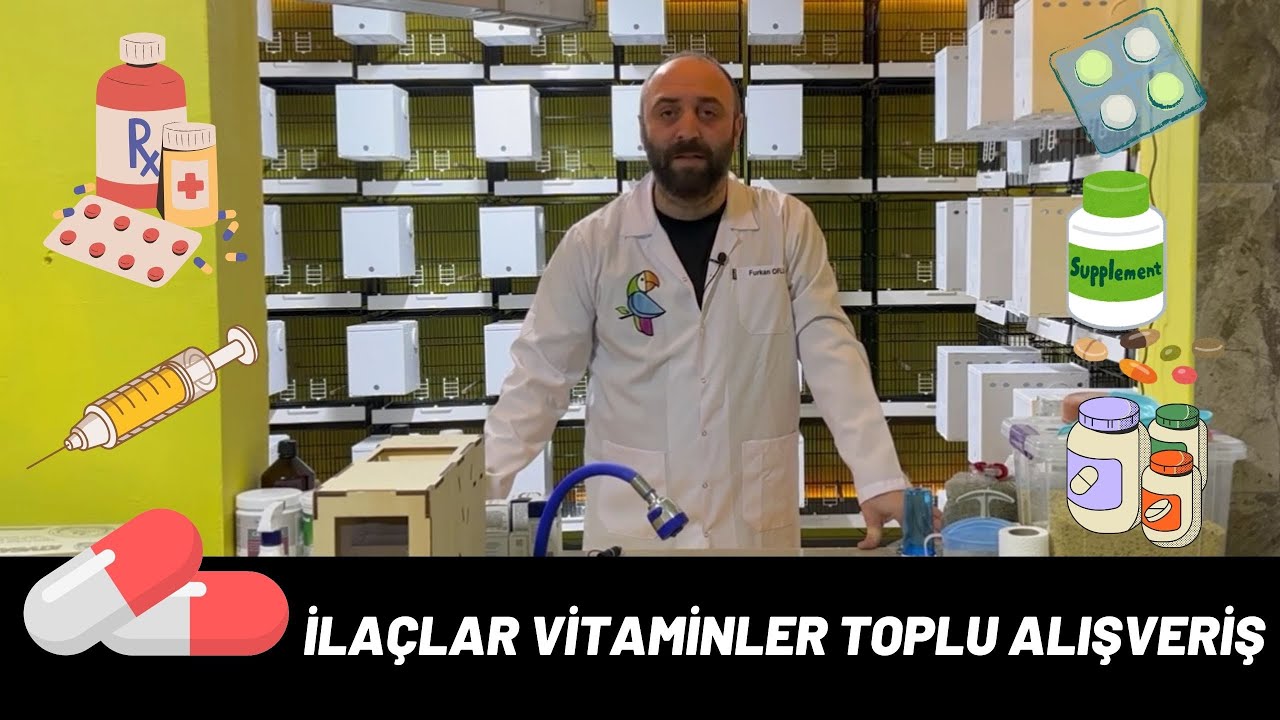 Kuşlar için İlaçlar ve Vitaminler | Toplu alışveriş