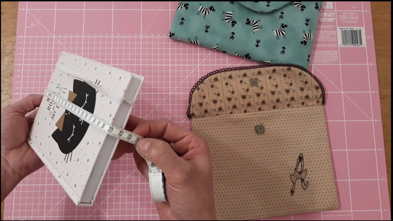 Tutorial carpeta de tela. nivel principiante.