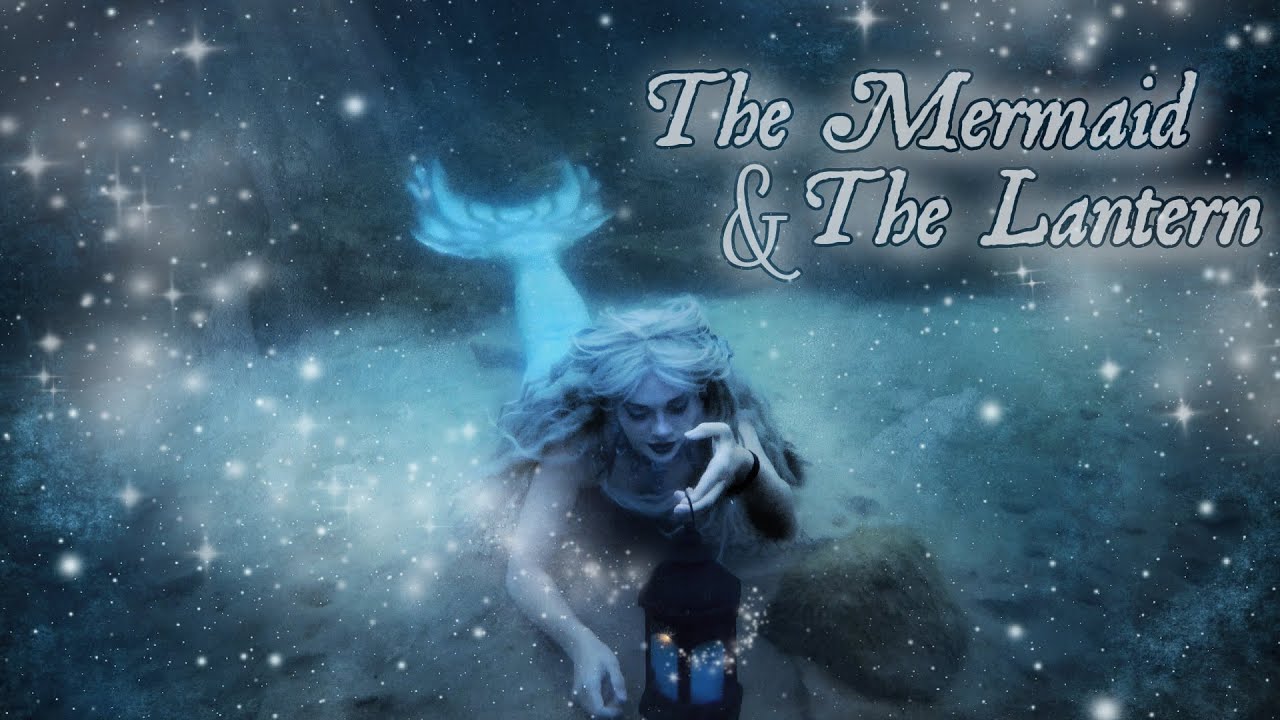 LANTERN FISH MERMAID 🌛 Mermaid Swimming at Night with Underwater Lights 🌜 RELAXING MERMAID VIDEO