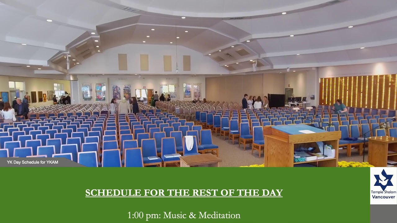 Yom Kippur Morning Service 5785  - Temple Sholom, Vancouver, BC