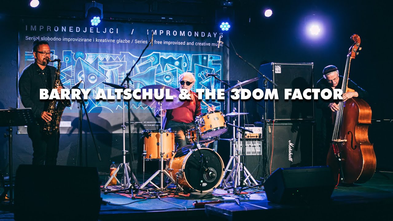 Impronedjeljak: Barry Altschul & The 3Dom Factor (Močvara 5.5.2025.)