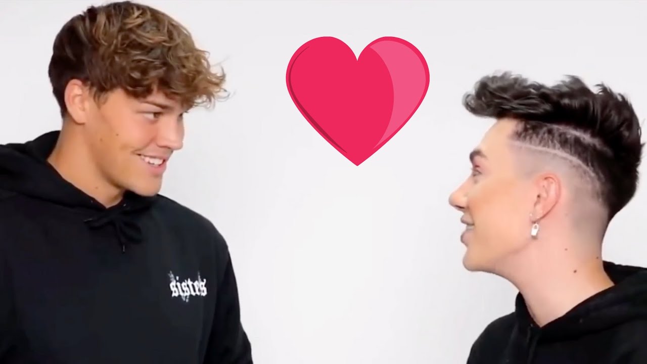 Noah Beck Flirting with James Charles for 3 minutes straight