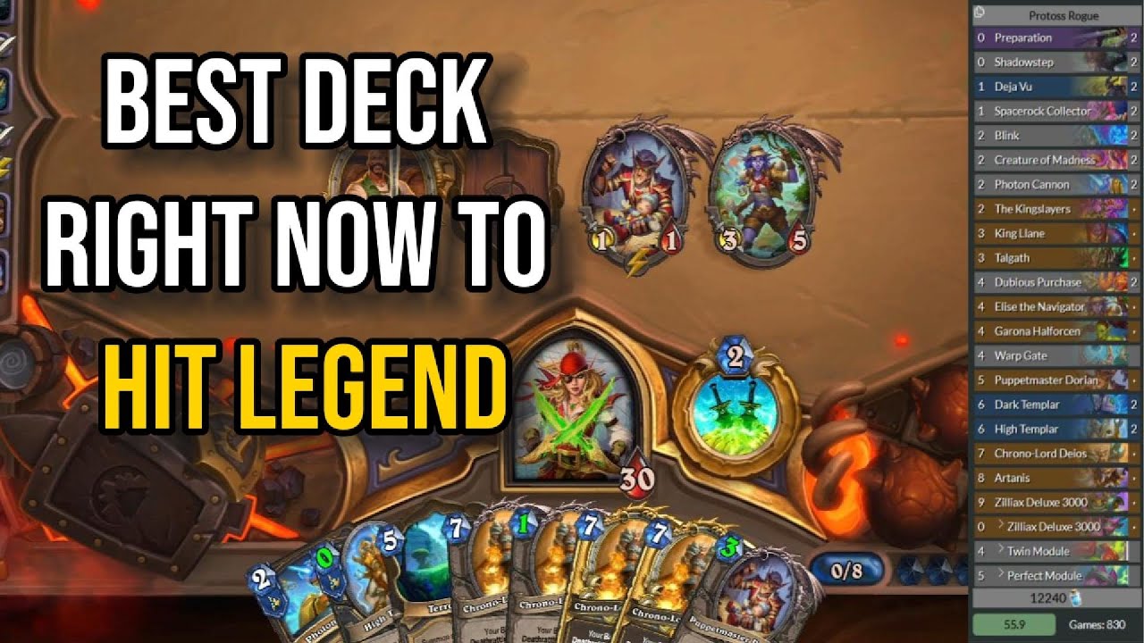 Hearthstone 2025 Final Season &ndash; Protoss Rogue is the Top Deck 