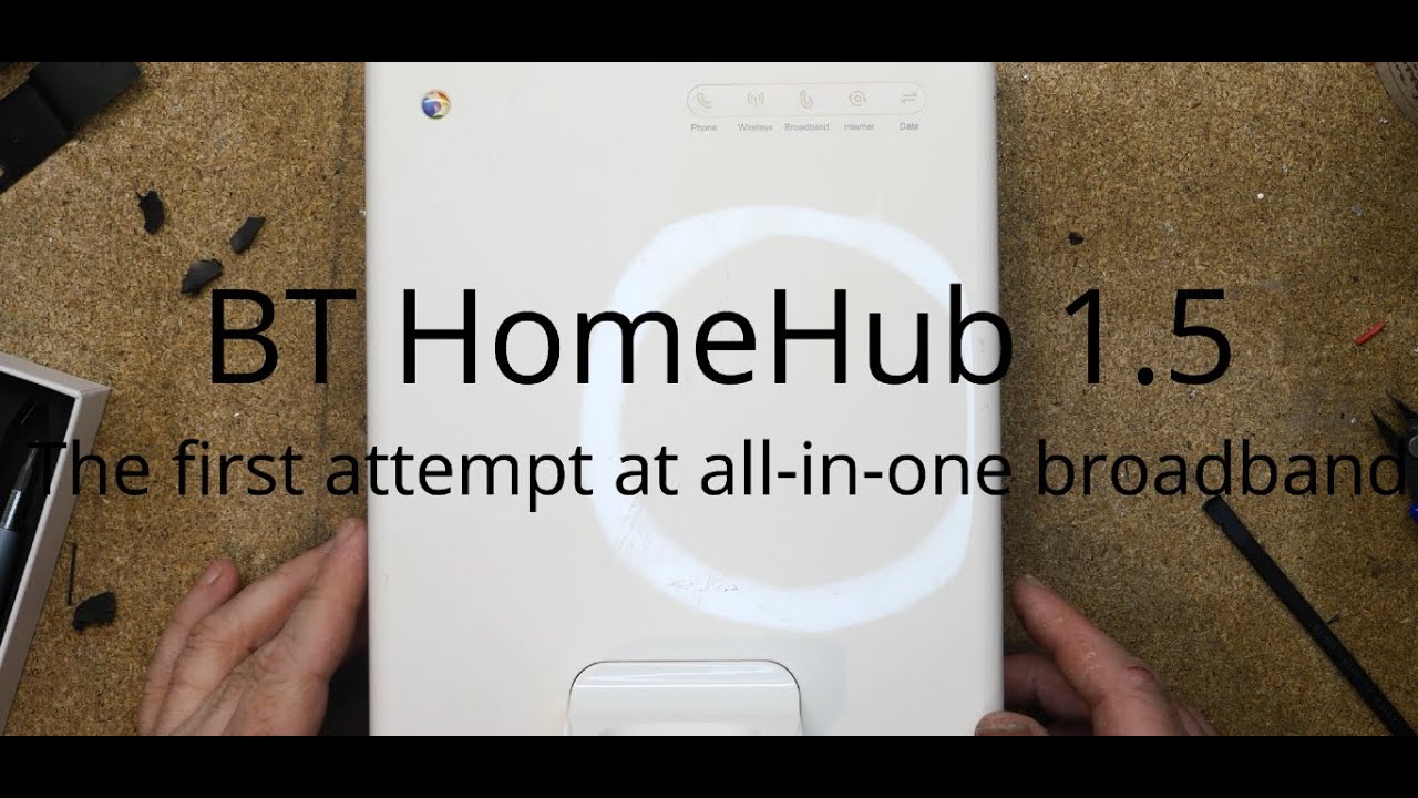 #120 -  BT Homehub 1.5 - The start of the all in one routers