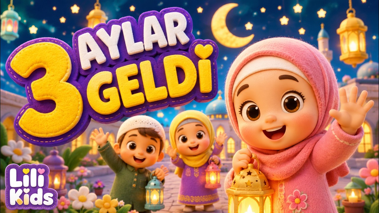Üç Aylar Geldi 🌈✨çocuk ilahileri ✨ çocuk ilahisi  🎵 ✨ çocuk sarkilari