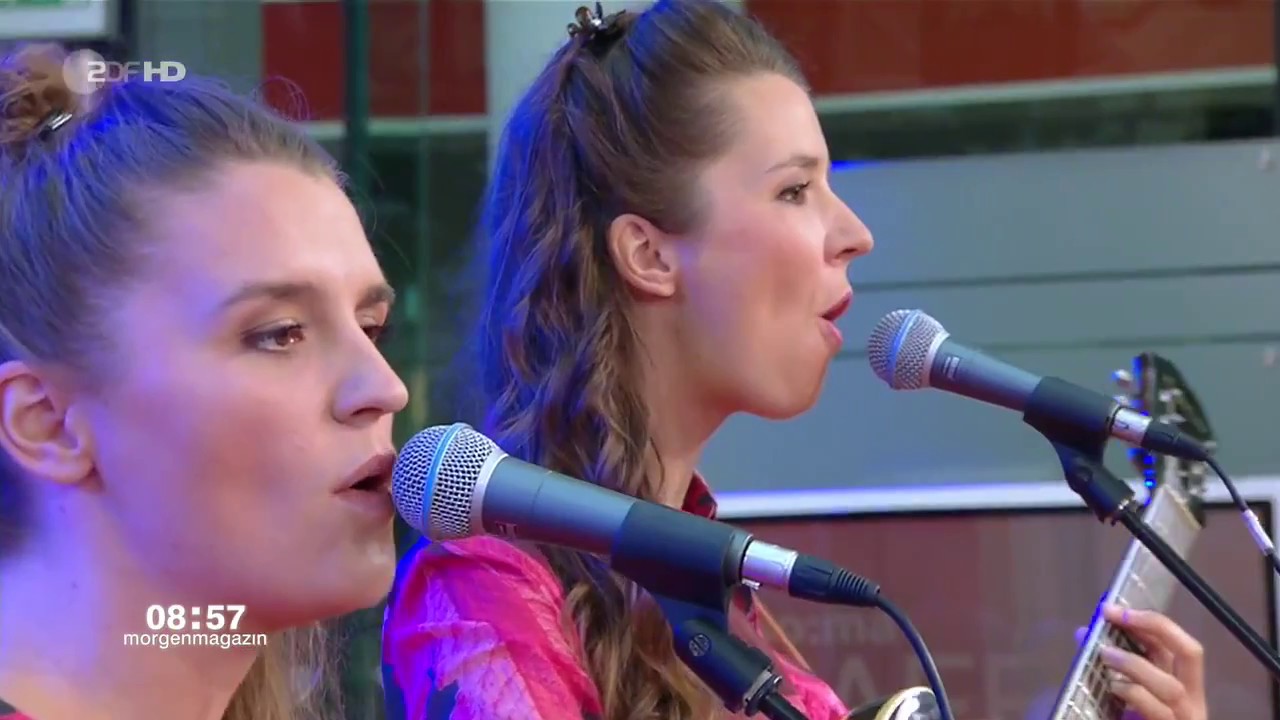 JOCO bei ZDF MOMA CAFE - INTO THE DEEP + RACQUET | WWW.JOCOMUSIC.COM MORGENMAGAZIN TV 4.8.17