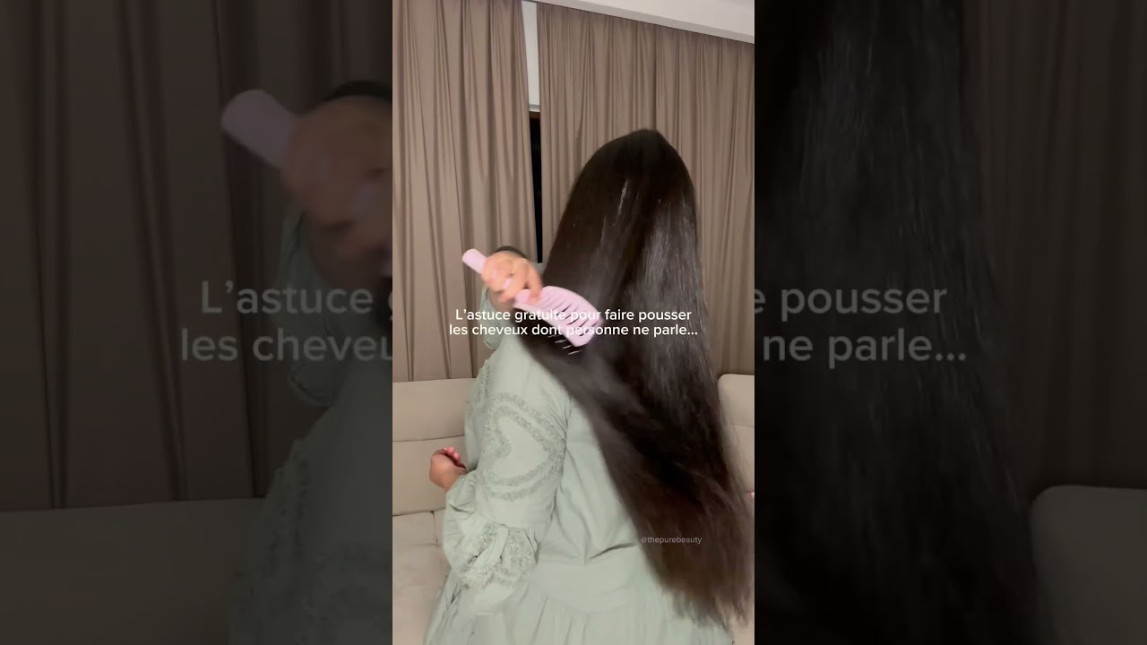 La m&eacute;thode gratuite pour faire pousser ses cheveux 😍