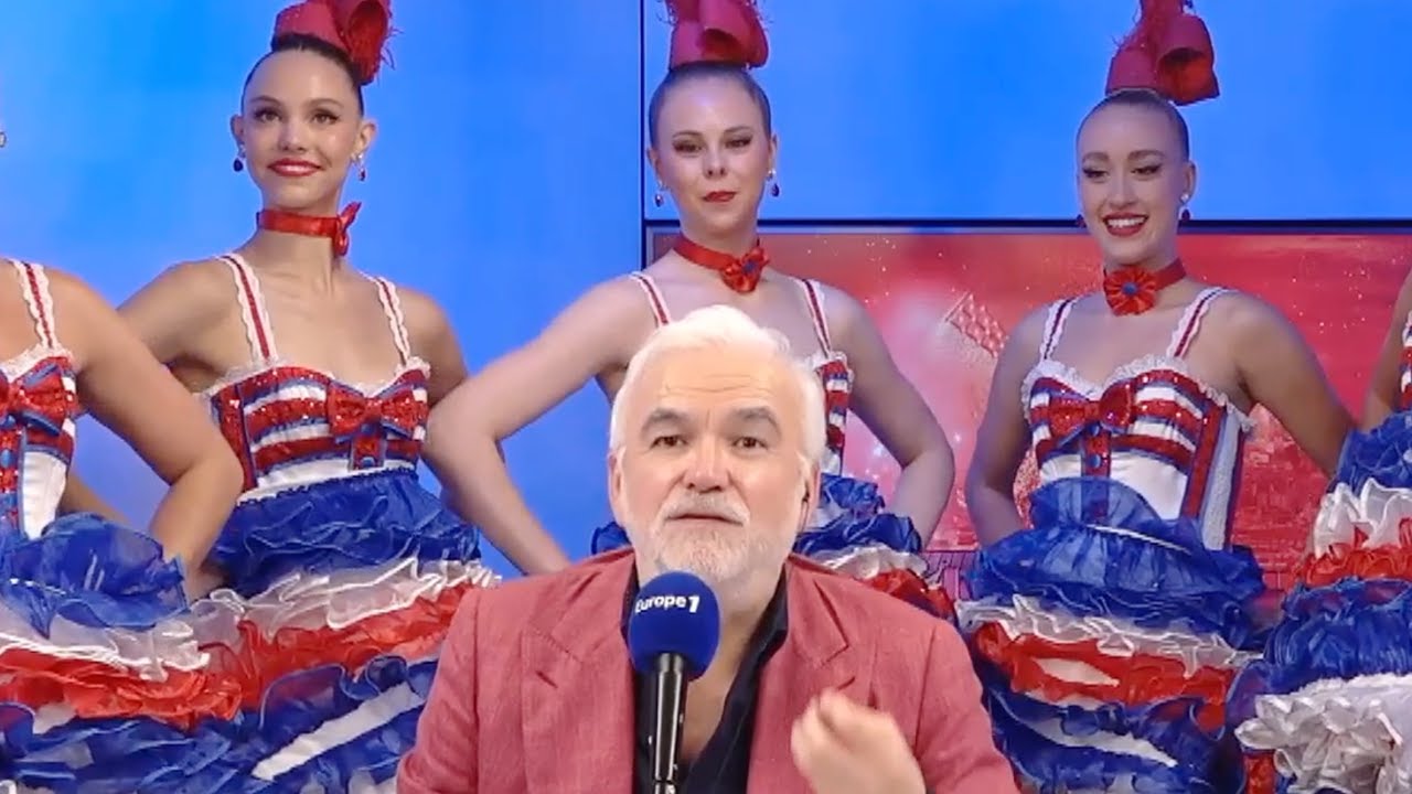 Pascal Praud et vous : les danseuses du Moulin Rouge débarquent à l’improviste en studio