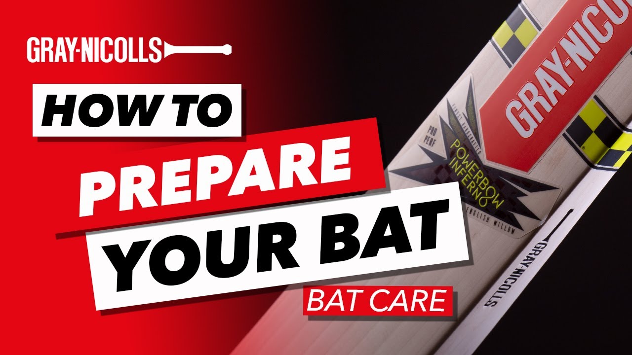 How To Prepare Your Cricket Bat For Use