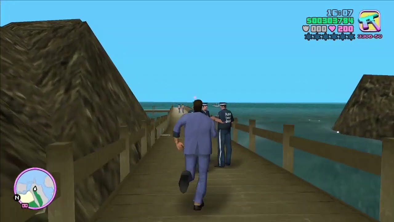 GTA Vice City | Gang Warfare #15 | Lighthouse w/ SMG's (PC)