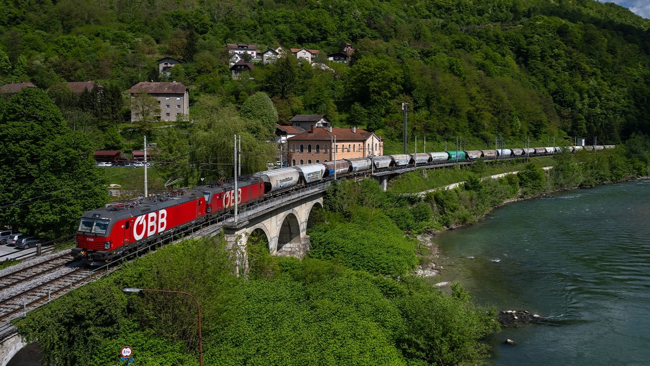 SŽ 342, Nez Cassés, ÖBB, Metrans & mehr im Savetal: Bunter Bahnverkehr in Slowenien [4K/60fps]