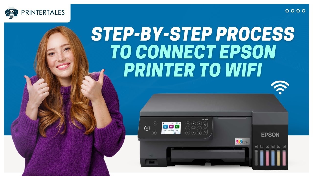 Как подключить принтер Epson к Wi-Fi? | Printer Tales