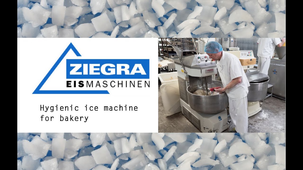 Hygienic Granular Flake Ice Machine For Bakery
