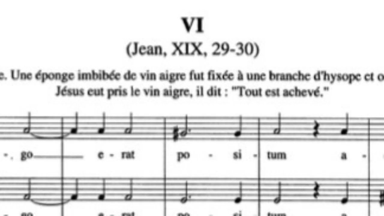 Gounod, Les sept paroles - n•6 