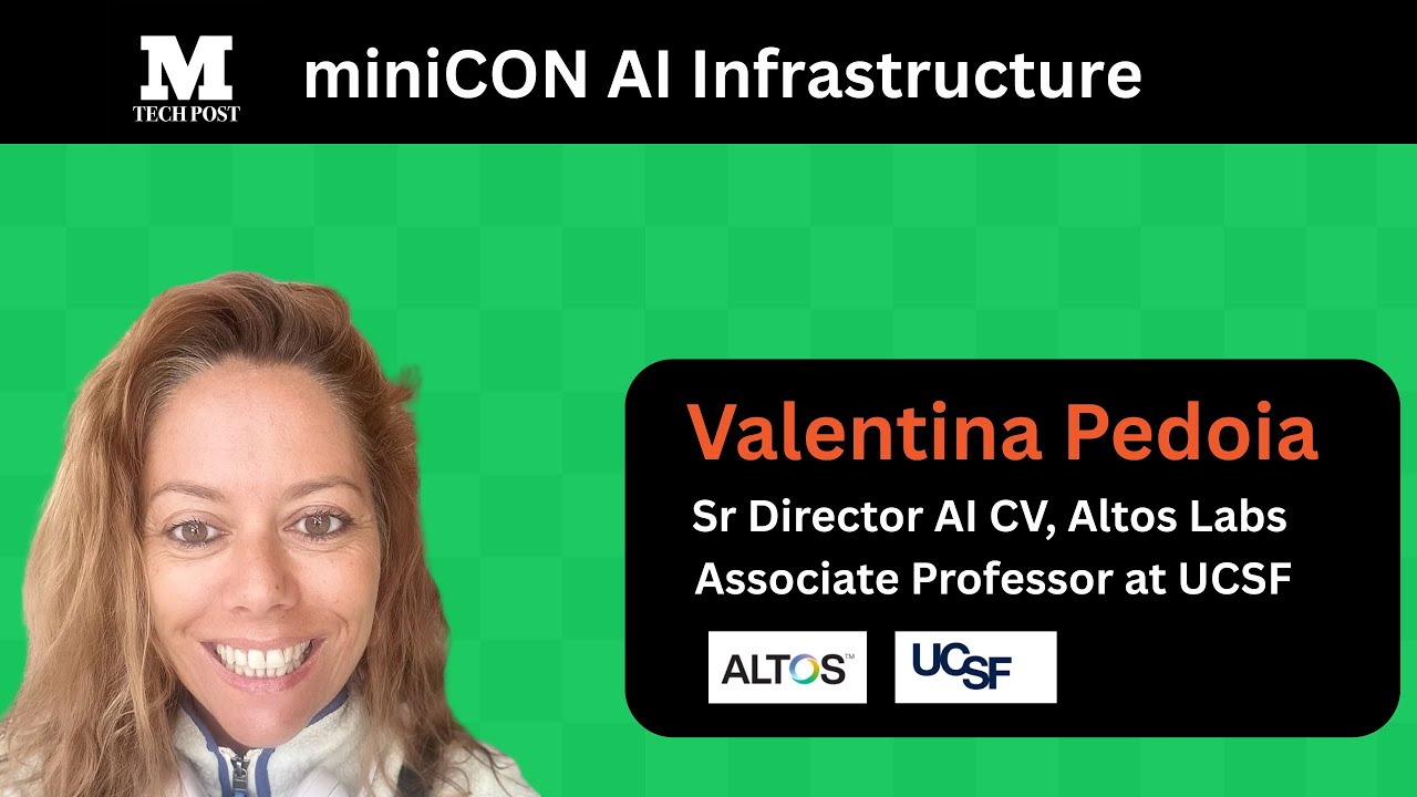 Valentina Pedoia, Sr Director AI at Altos Labs & Associate Professor at UCSF