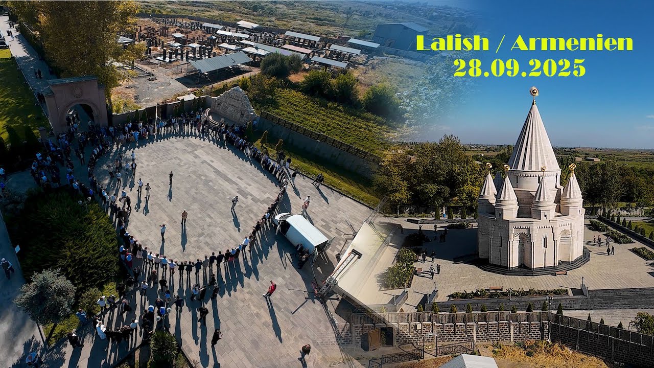 Hevara tuafa Ezi  🇦🇲 - Zyaraten Ezdia le Armenia - 28.09.2025 4K -طوافا  ايزي الايزيدية في ارمينيا
