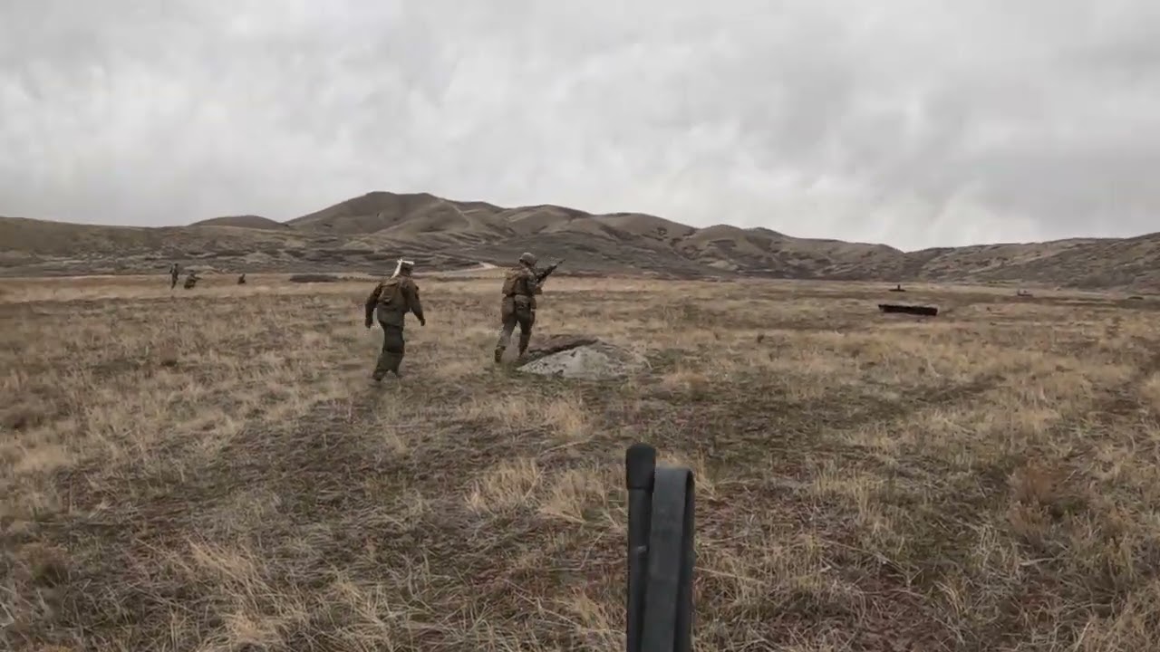 US MARINES SQUAD ATTACK - 2/23 F 2/2 MAR 14 2026 CAMP WILLIAMS UT GOPRO FOOTAGE