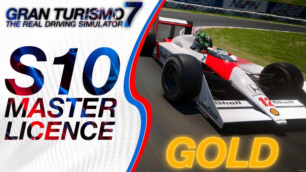 Руководство по лицензии GT7 Master Super Licence S10 Gold (Руководство по лицензии Gran Turismo 7...