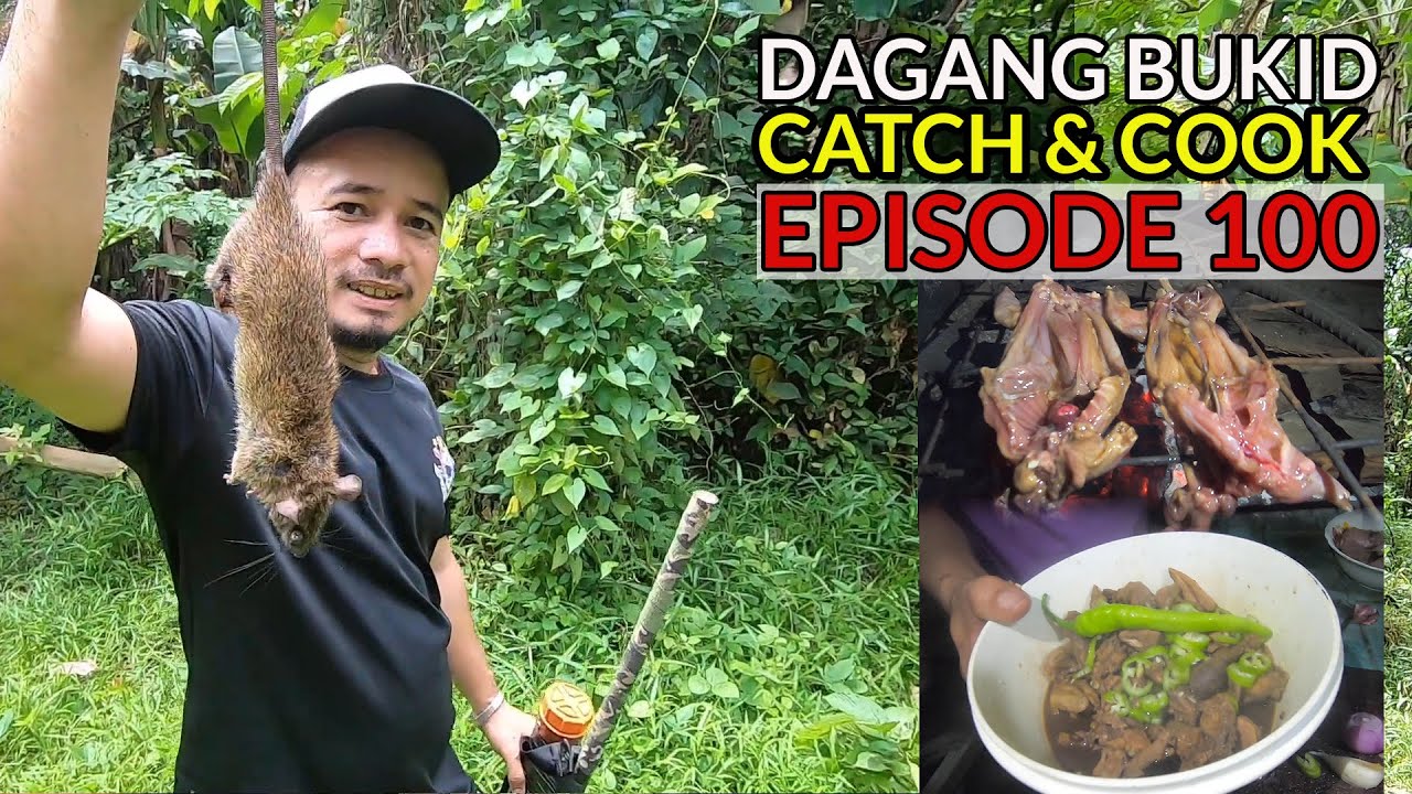 EP100 - Dagang Bukid (Catch & Cook) Part 2 | Adobong PUGO : San Pablo City Laguna