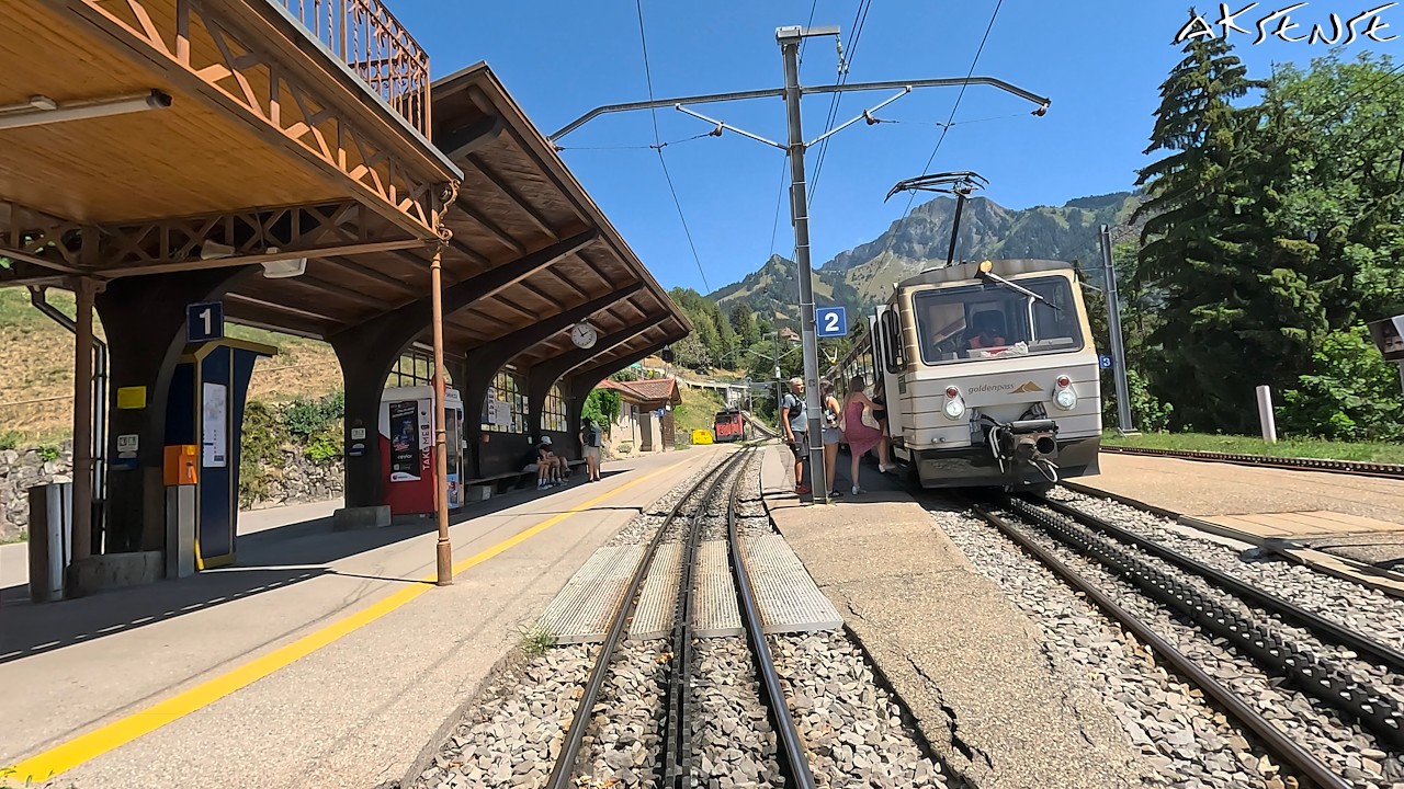 Train Driver view &ndash; Montreux to Rochers de Naye Switzerland | Cab ride | 4K 60p HDR
