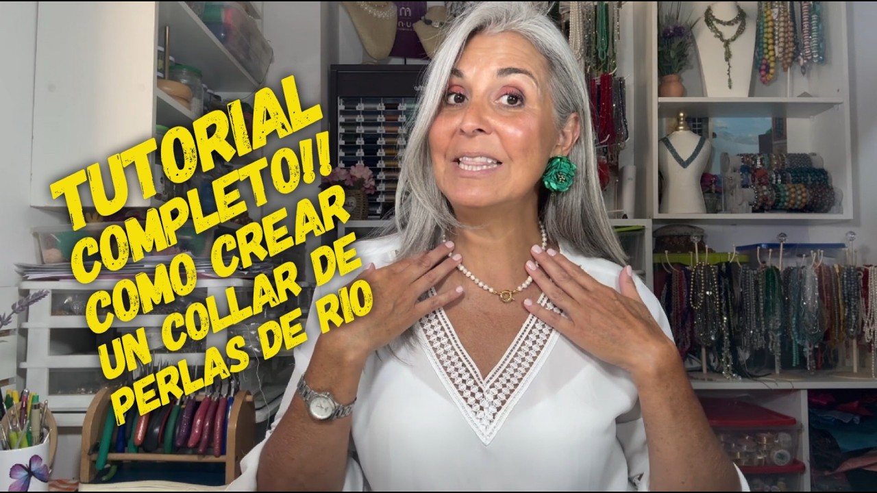 TUTORIAL COLLAR BÁSICO PERLAS DE RÍO