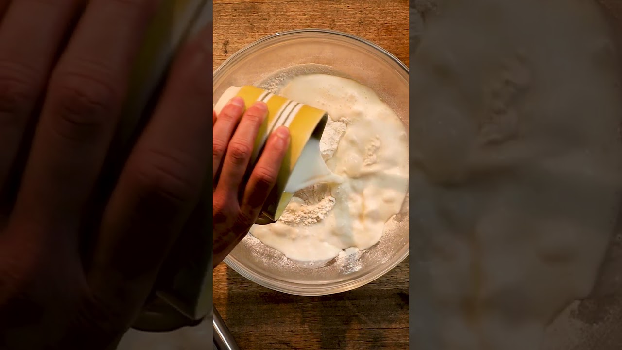 How to Make One-Cup Pancake Batter | Cooking Buddies #shorts