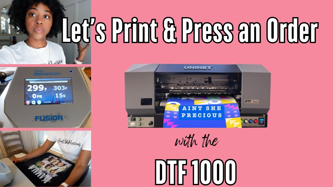 Custom Shirt Order - DTF 1000 | DTF Printer