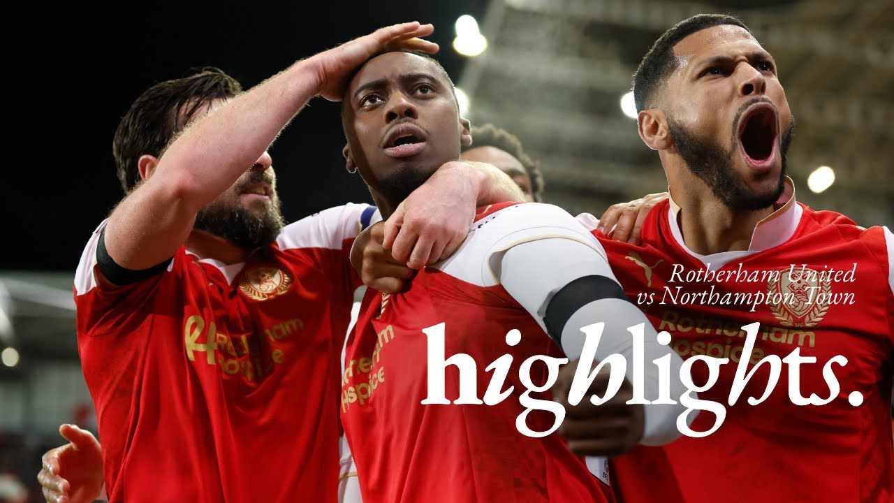 Rotherham United v Northampton Town Highlights