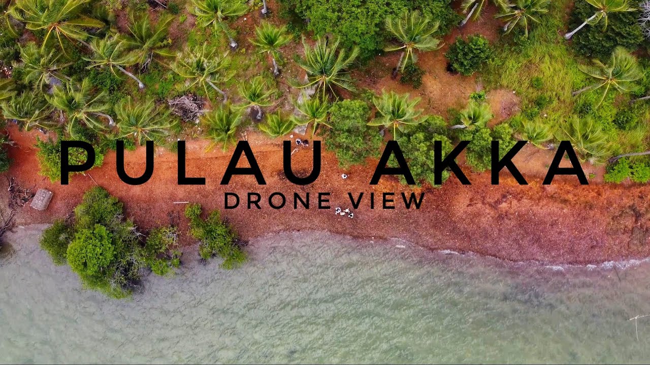 Drone View PULAU AKKA  [Pulau Akar Bertuah] Batam