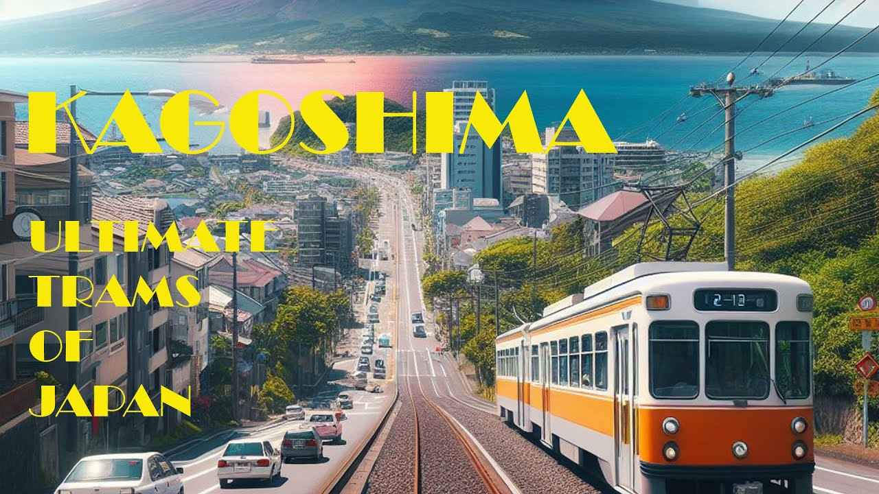 Trams in a volcanic city! Kagoshima ed. ULTIMATE TRAMS OF JAPAN