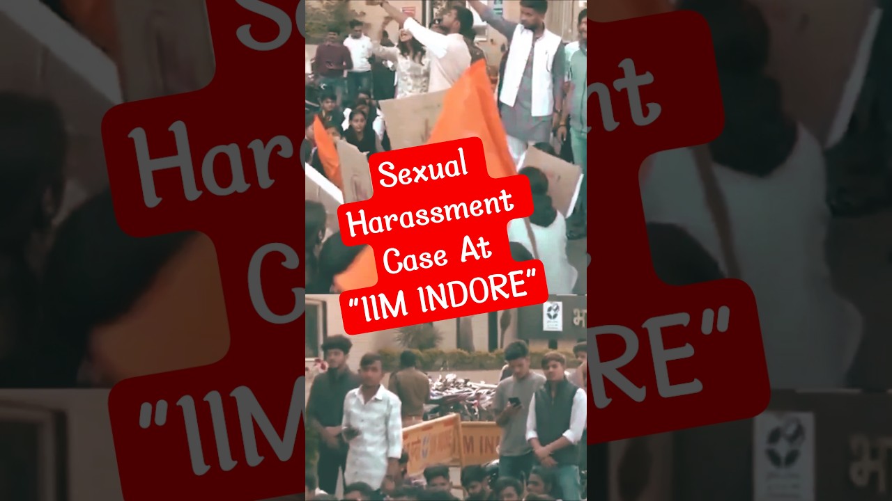 Students protest at IIM Indore after serious allegations surface #iim #studentvoice
