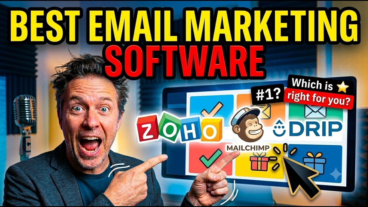 Best Email Marketing Software for Small Businesses (Top 3 Comparison)