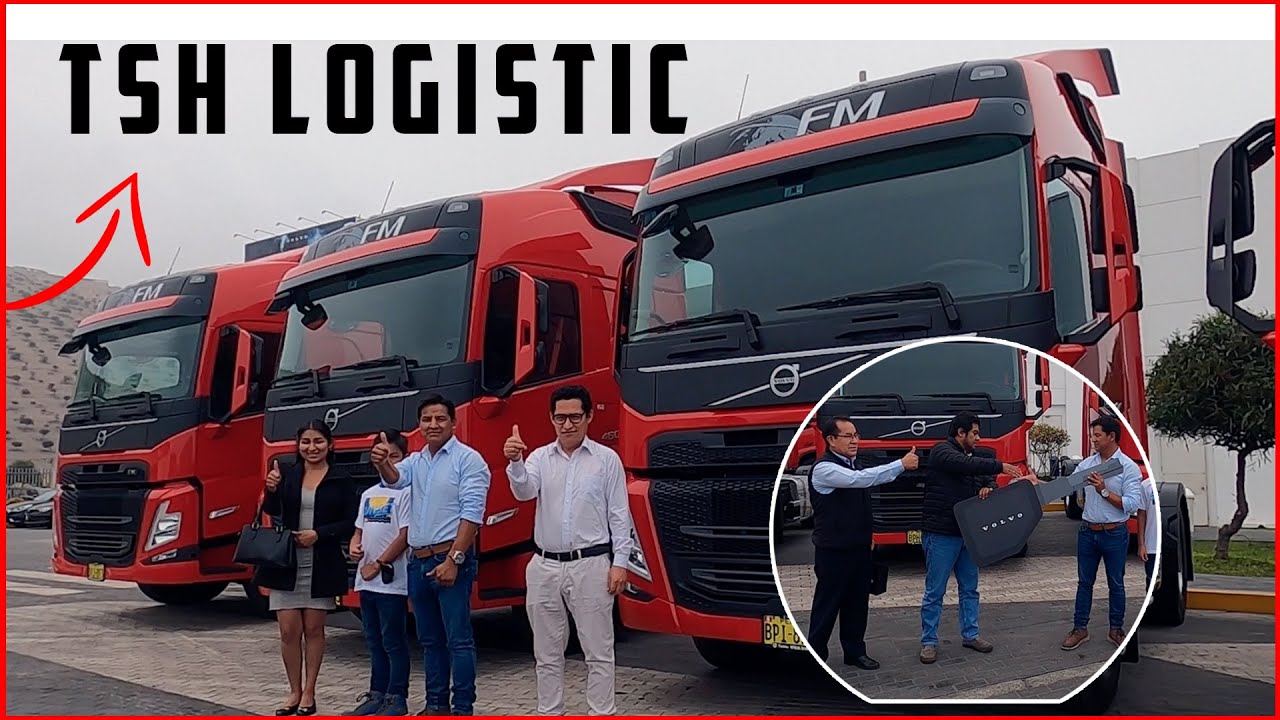 Volvo Group Peru entrega flota de 4 camiones FM 4x2 a 'TSH Logistic'
